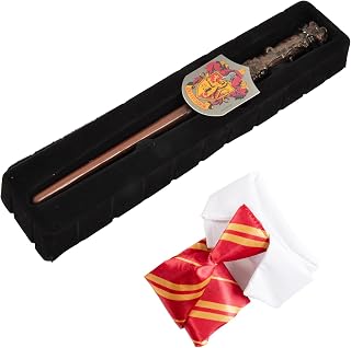 Ciao Harry Potter vermommingskit (toverstaf 30 cm, stropdas en Griffoendor-embleem) in geschenkdoos