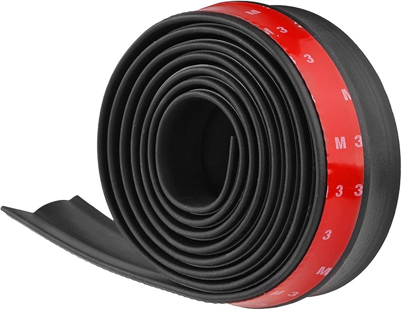 Universele auto Voorbumper Spoiler Rubber Sticker Lip Splitter Body - outlet/retourdeal