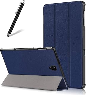 Artfeel Hoesje voor Samsung Galaxy Tab A 10.5 (2018) T590/T595, slanke lichtgewicht lederen smart shell tri-Fold Stand Cover met Auto Wake/Sleep, Flip Folio Magnetische Tablet Beschermhoes,