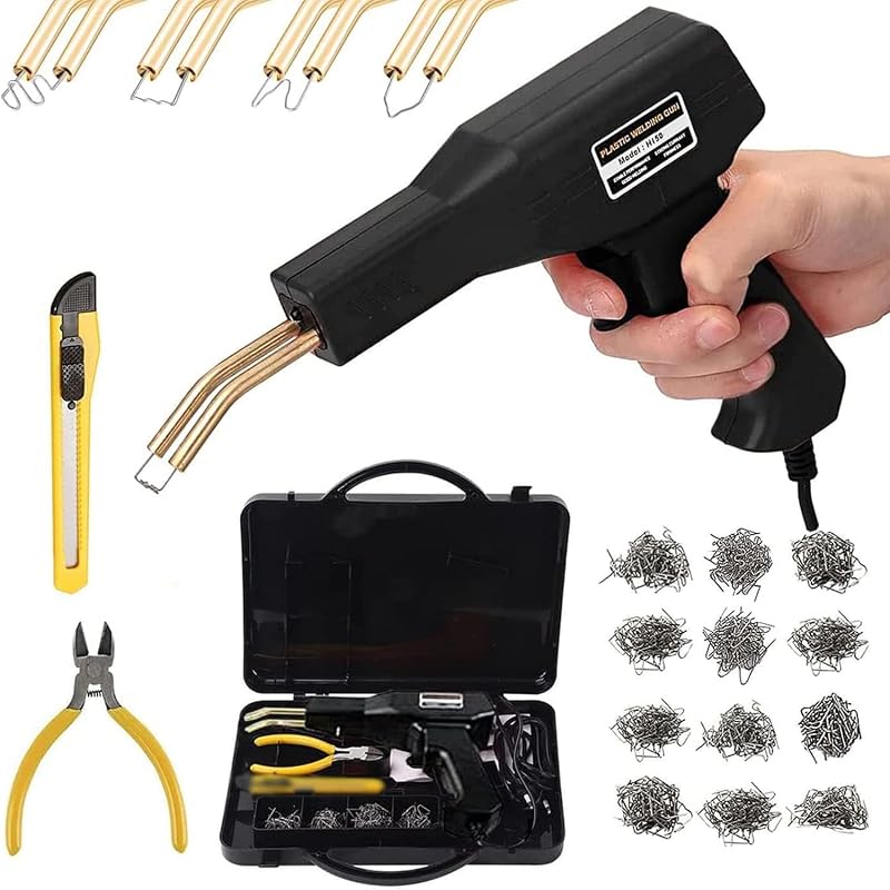 Kunststof lasmachine reparatie van laspistool met 800 stuks hete - outlet/retourdeal