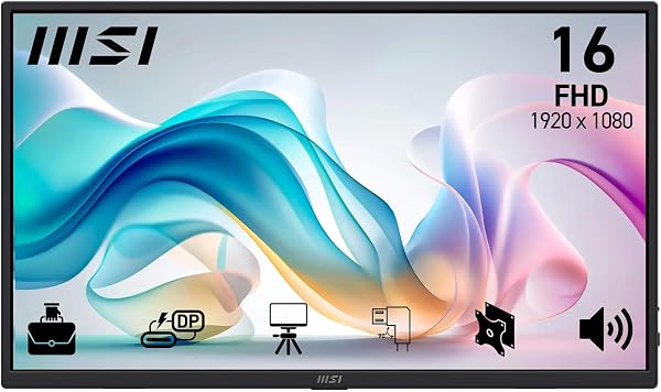 MSI Pro MP165 E6 draagbaar display 15 - outlet/retourdeal