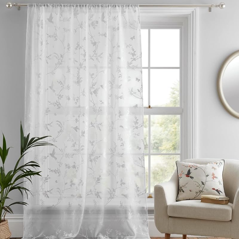 Dreams & Drapes Eenpersoons vitrage voor ramen - outlet/retourdeal
