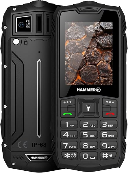 Hammer H Rock LTE Outdoor mobiele telefoon zonder abonnement - outlet/retourdeal