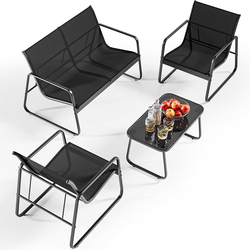 Bealife Tuinmeubelset 4-delig - tweedehands - als nieuw — outlet/retourdeal