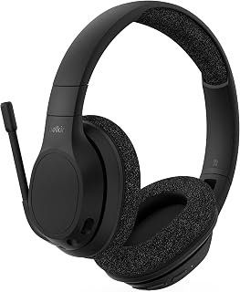 Belkin SoundForm Adapt Draadloze Bluetooth Koptelefoon met Microfoon, ENC, multipoint-verbinding, draadloos of met kabel, 65+ uur speeltijd, draadloze headset voor PC, computer, laptop, smartphone