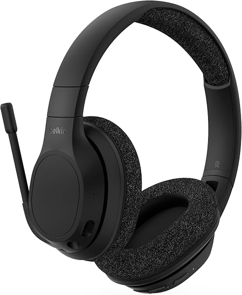 Belkin SoundForm Adapt Draadloze Bluetooth Koptelefoon met Microfoon - tweedehands - als nieuw — outlet/retourdeal