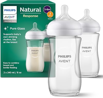 PHILIPS Avent Glazen Natural Response-babyfles - outlet/retourdeal