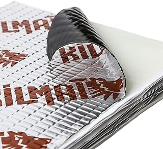KILMAT 2 mm 1,7 m² zelfklevende aluminiumbutyl anti-dreun isolatiemat, auto-isolatie (geluidsisolatie)