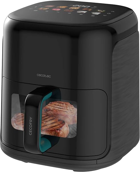 Cecotec Airfryer Cecofry & Grill Smokin'Prime 4000 4L Air Fryer. 1900W - outlet/retourdeal