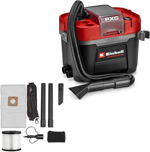 Einhell PROFESSIONAL Accu Nat-/Droogzuiger TP-VC 18/10 Li BL L Solo - outlet/retourdeal