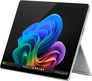 Microsoft Surface Pro | Copilot+ PC | 12 inch LCD-touchscreen | Snapdragon® X Plus | 16 GB RAM | SSD 256 GB | Nieuwste model, 1e editie | platina