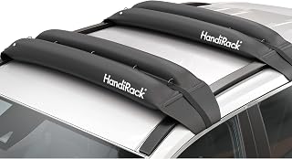 HandiRack Universeel Auto Dakrek - Quick Fit Zwaar Uitgevoerd Dakdragers - Zwart