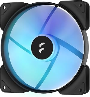 Fractal Design Aspect 14 RGB 140 mm PWM Breed 500-1700 RPM Bereik Zwart Frame 3-pack Computer Fan