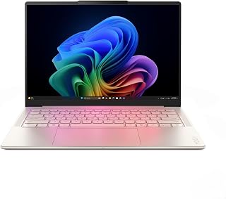 Lenovo Yoga Slim 7i Aura Edition Laptop | CoPilot + PC | 14" WUXGA OLED | Intel Core Ultra 7 256V | 16GB RAM | 512GB SSD | Intel Arc GPU | Win11 | QWERTZ | Seashell | 3 jaar garantie exclusief bij