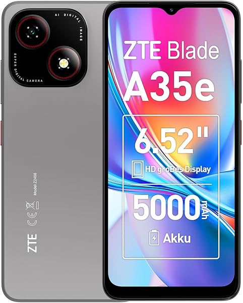 ZTE Smartphone Blade A35e (6 - tweedehands - als nieuw — outlet/retourdeal