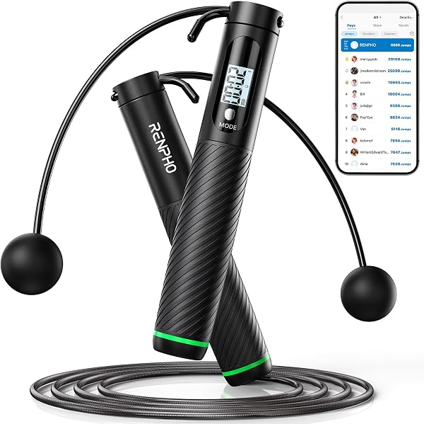 RENPHO Intelligent springtouw met teller - tweedehands - als nieuw — outlet/retourdeal
