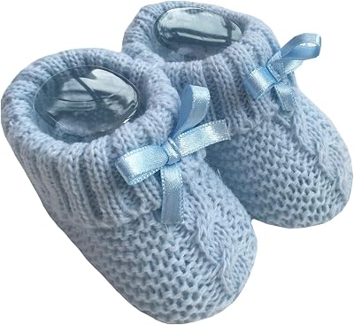 Baby Jongens Meisjes 1 Paar Gebreide Booties Zachte Pasgeboren Gebreide Booties Met Booties 116-354