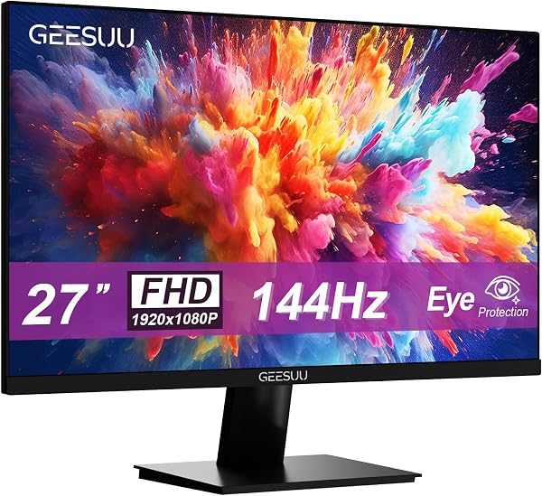 27 Inch Computer Monitor PC Gaming Monitors 144Hz - outlet/retourdeal
