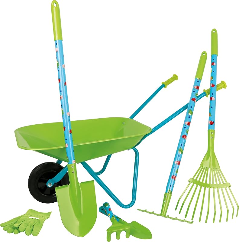 Small Foot 12014 Grote tuinset van hout en metaal - outlet/retourdeal