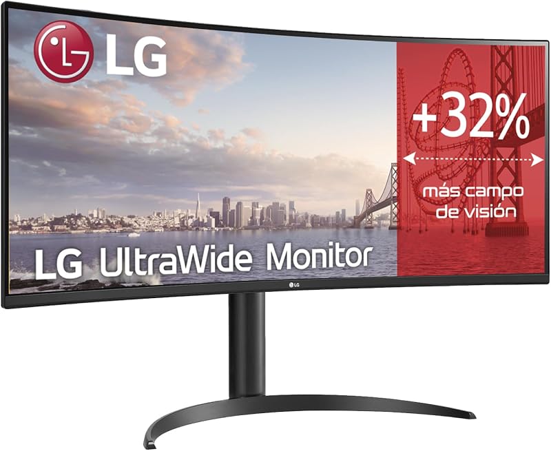 LG 34WP75C-B 86 4 cm (34") 3440 x 1440 Pixels UltraWide Quad HD LED - outlet/retourdeal