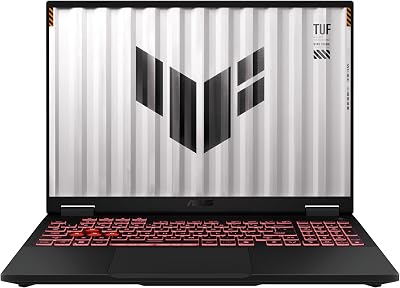 ASUS TUF Gaming A16 FA608UM-RV005 Gaming-laptop, 40,6 cm (16 inch), WUXGA 165 Hz, AMD Ryzen 7 260, 32 GB RAM, 1 TB SSD, NVIDIA RTX 5060 8 GB, zonder besturingssysteem, grijs Jager, Spaans