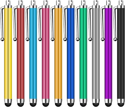 Jsdoin Pen [10 stuks] Meerdere kleuren universele capacitieve - outlet/retourdeal