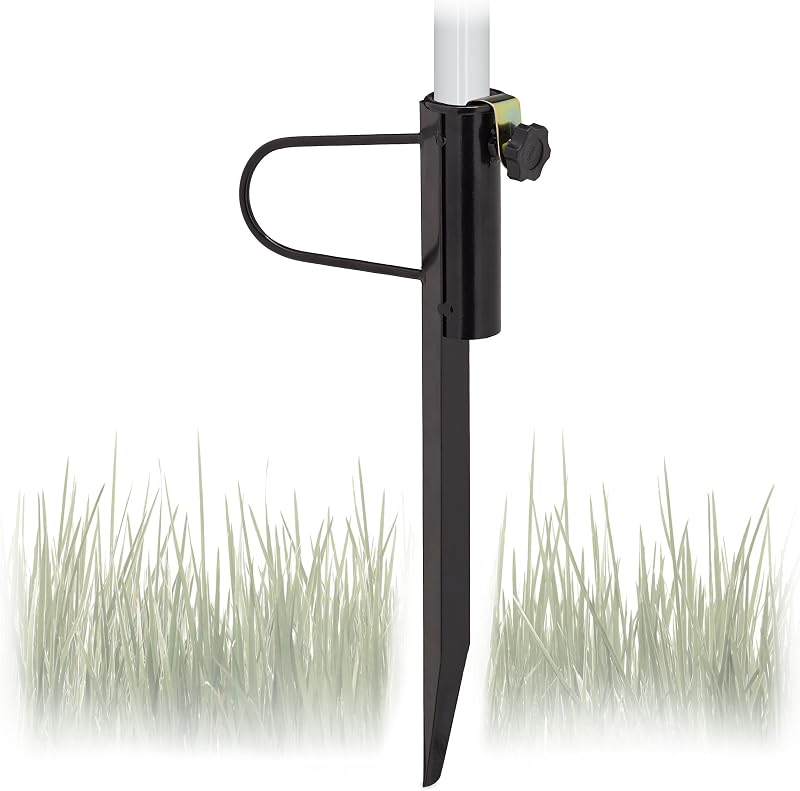 Relaxdays grondanker parasol - outlet/retourdeal