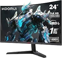 KOORUI 24 inch gebogen gamingmonitor - outlet/retourdeal
