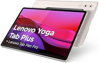 Lenovo Yoga Tab tablet, 11,1" 3.2K LTPS display, 16:10, Qualcomm Snapdragon 8 Gen 3, 12 GB RAM, 256 GB geheugen, Qualcomm Adreno 750 graphics, Android 15, Seashell, incl. Tab Pen Pro