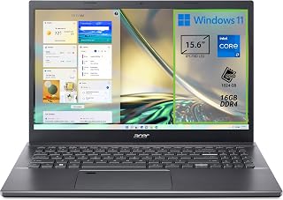 acer Aspire 5 A515 – 57 – 701Q Notebook, processor Intel Core i7 – 12650H, RAM 16 GB DDR4, 1024 GB PCIe NVMe SSD, display 15,6 inch IPS FHD LED LCD, grafische kaart Intel UHD, Windows 11 Home