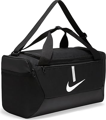Nike Academy Team Sporttas, uniseks, zwart/wit, klein
