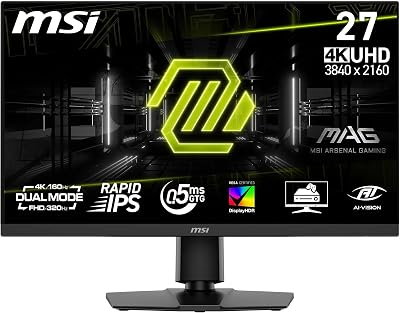 MSI MAG 272URDF E16 Gaming Monitor 27 inch UHD - outlet/retourdeal
