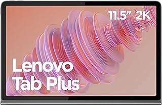 Lenovo Tab Plus Android-tablet | 11,5-inch 2K-scherm | 128 GB | Wi-Fi 5 | 8 GB RAM | Luna Grey
