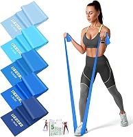 Weerstandsbandset 1 5 m trainingsbanden met 5 weerstandsniveaus - outlet/retourdeal