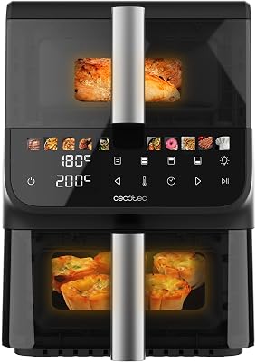 Cecotec Heteluchtfriteuse Cecofry DuoLevel 10000 DuoSize Window. 2000 - outlet/retourdeal