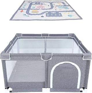 Star Ibaby Oxford XL opvouwbaar, antislip, kantelbestendig en veilig rooster, eenvoudig te monteren en demonteren, grijs.