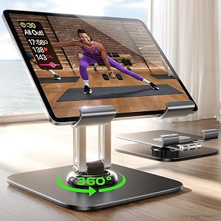 LISEN voor iPad tabletstandaard, verstelbare tablethouder, tafel, kantoor, accessoires, super stabiel, universeel bureauaccessoire voor tablethouder, iPad Pro Air, Samsung, Lenovo en alle apparaten