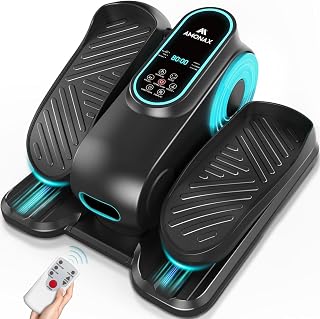 Amonax Elliptische Trainer, Mini-Hometrainer, Zittende Pedaaltrainer Voor Senioren, Volwassenen En Jongeren, Elektrische Mini-Draagbare Oefening, Elektrische Zittende Pedaaltrainer Voor Thuiskantoor