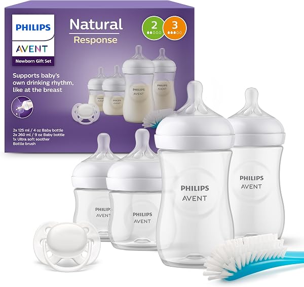 Philips Avent babyfles cadeauset voor pasgeboren baby's - tweedehands - zo goed als nieuw — outlet/retourdeal