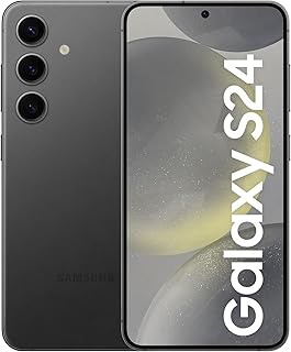 Samsung Galaxy S24 AI Smartphone, Android mobiele telefoon zonder abonnement, 8 GB RAM, 256 GB geheugen, 50 MP-camera, lange batterijduur, Onyx Black, 3 jaar fabrieksgarantie