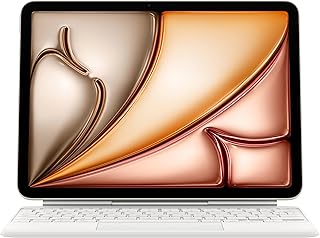 Apple Magic Keyboard-hoes voor de 11-inch iPad Air (M3), comfortabel typen, ingebouwde trackpad, Duits - Wit 