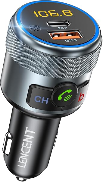 LENCENT Auto Bluetooth 5.1 FM Transmitter - tweedehands - als nieuw — outlet/retourdeal