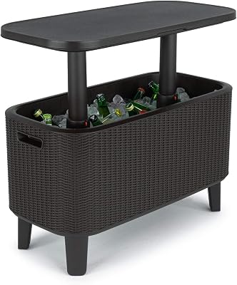Keter Bevy Bar Koelkasttafel voor buiten en tuin - outlet/retourdeal
