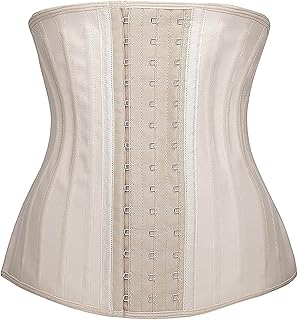 YIANNA Taille Trainer voor Dames Taillebanden Buikweg Latex Sport Onderborst Korset met Haak Afslankkorset Body Shaper
