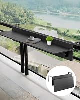 VEVOR Balkonhangtafel 12 x 48 inch opvouwbare balkonrelingtafel - outlet/retourdeal