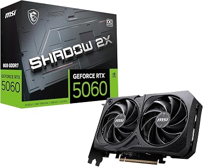 MSI GeForce RTX 5060 8G SHADOW 2X OC grafische kaart - outlet/retourdeal