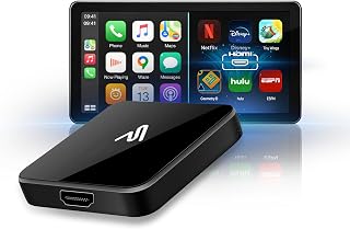 AutoSky CPHM2 CarPlay & Android Auto USB-adapter Plug & Play, handsfree bellen, spraakbediening, compatibel met iOS & Android, OEM-integratie, eenvoudige installatie, stabiele verbinding