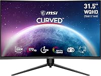 MSI G32CQ5P 31 5 inch WQHD Curved Gaming Monitor VA 1500R 2560x1440 - outlet/retourdeal