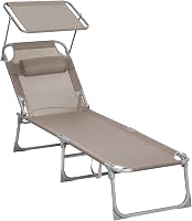 SONGMICS Ligstoel inklapbaar - outlet/retourdeal