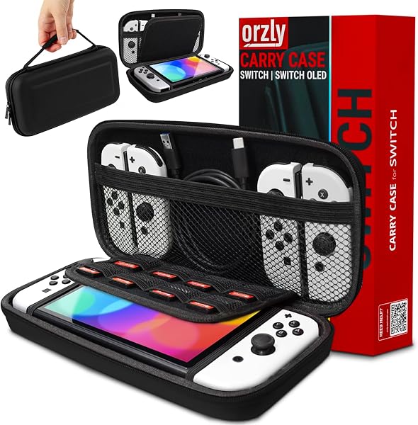 Orzly draagtas compatibel met Nintendo Switch en nieuwe Switch OLED - tweedehands - zeer goed — outlet/retourdeal